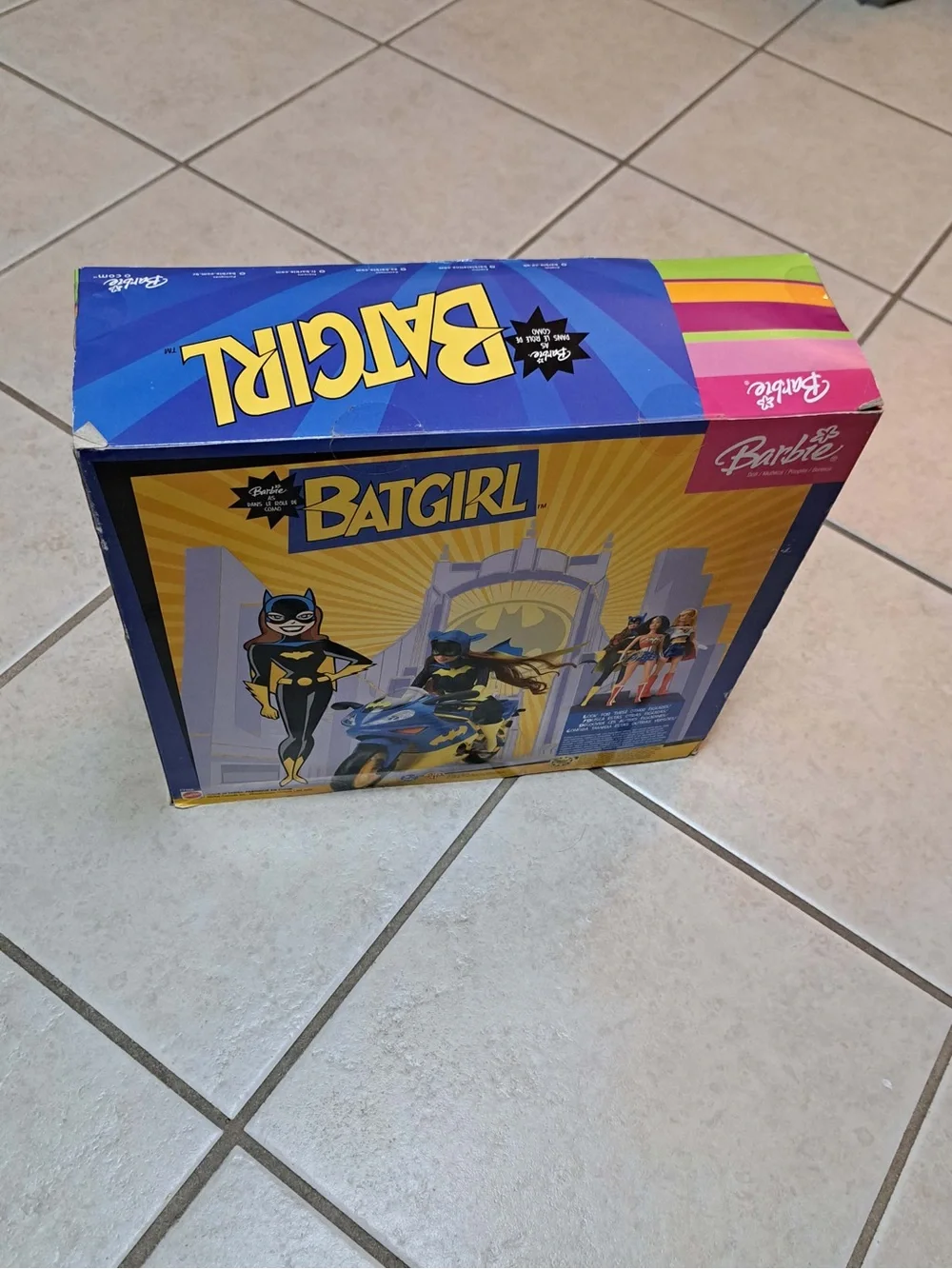Barbie 2003 Mattel Barbie as Batgirl doll set (model C7458)